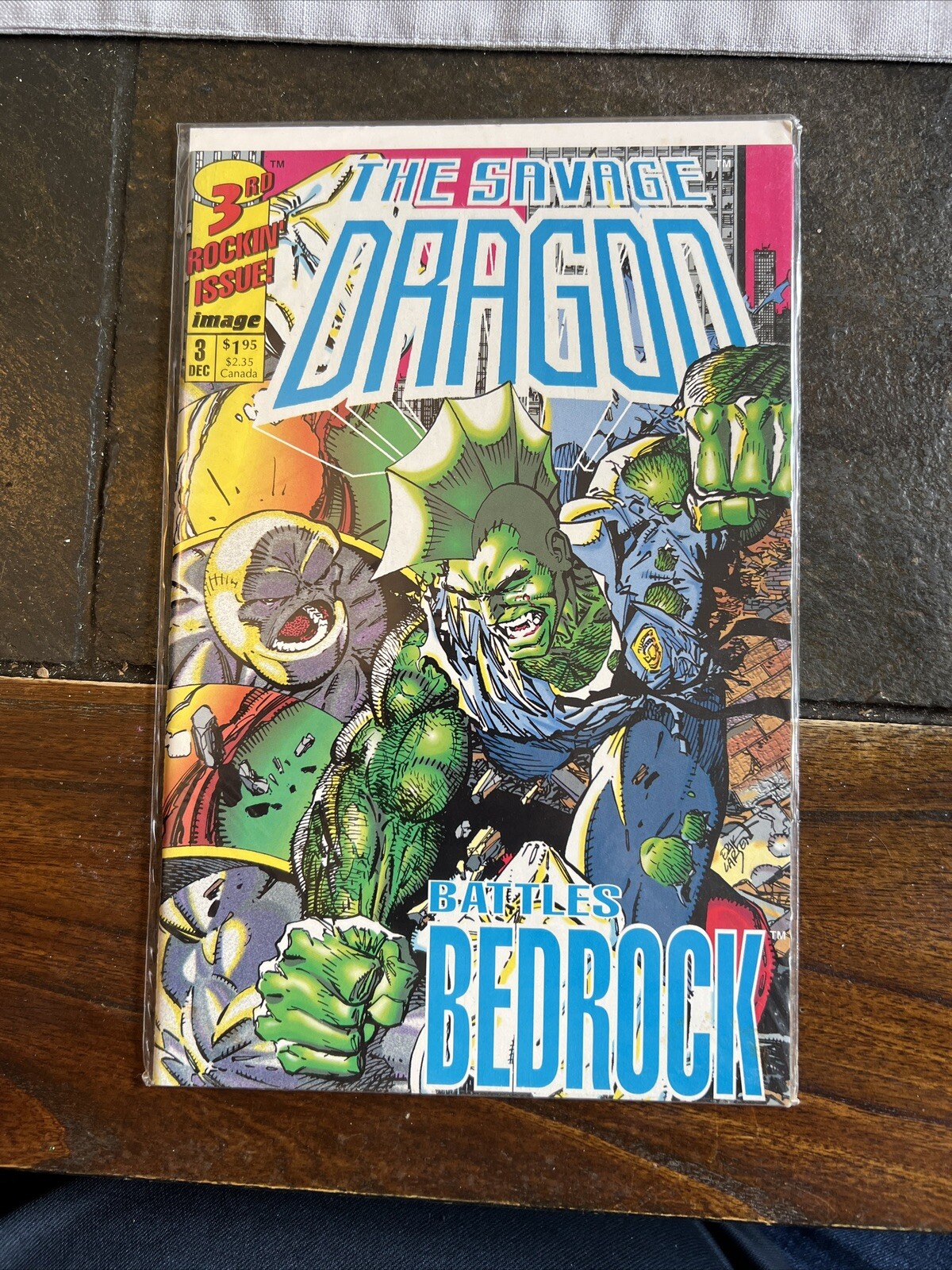 SAVAGE DRAGON #3, Erik Larsen, Image Comics, First J Scott Campbell Interior