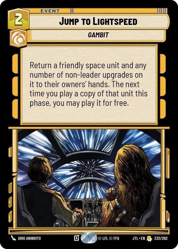 Star Wars Unlimited: Jump to Light Speed Jump to Lightspeed
