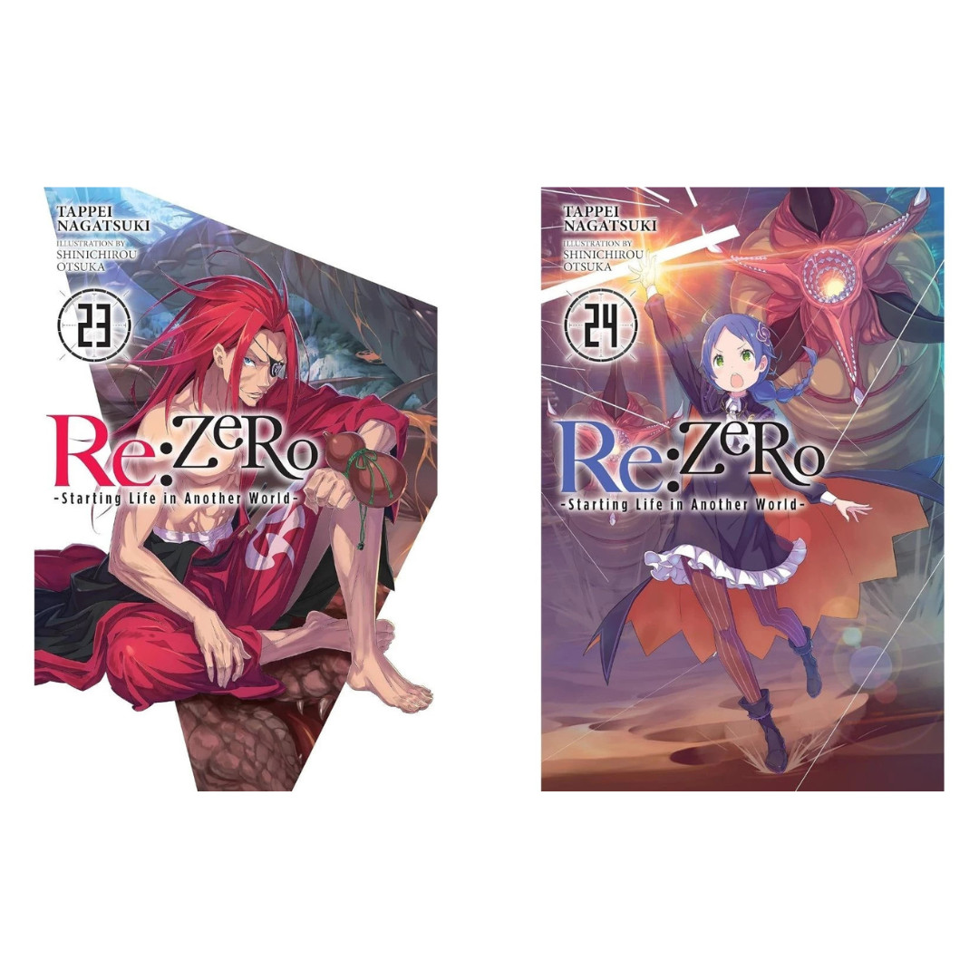 Re:Zero−Starting Life in Another World Vol. 1-28 Light Novel English FULL SET