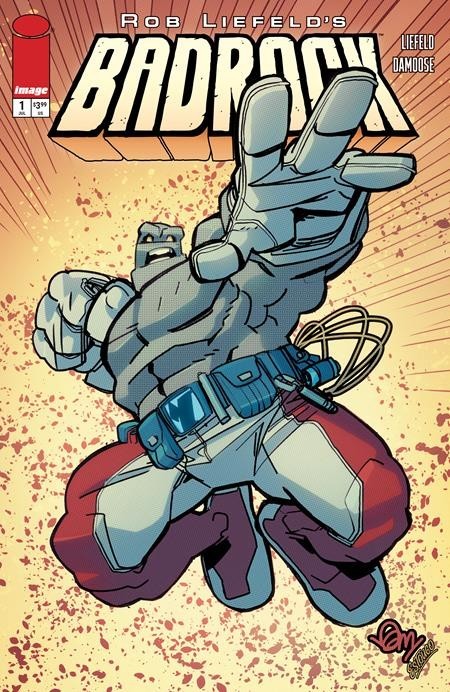 BADROCK #1 Cover Select: CVR A, B, C, D, E, F (Blank Sketch)-First Print