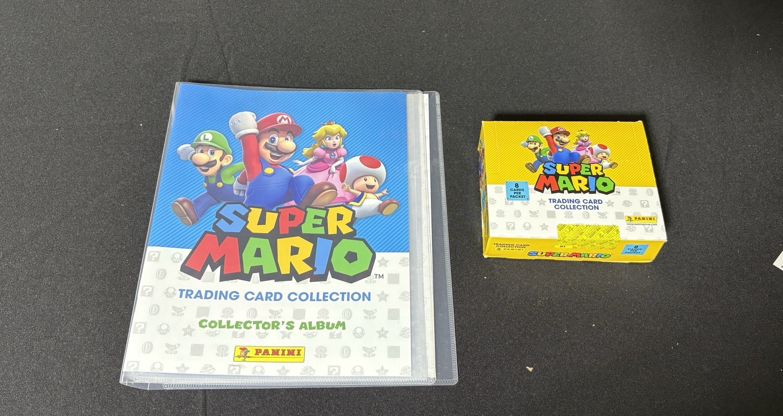 2022 Panini SUPER MARIO Factory Sealed Booster Box 18 Packs 144 Cards FREE ALBUM