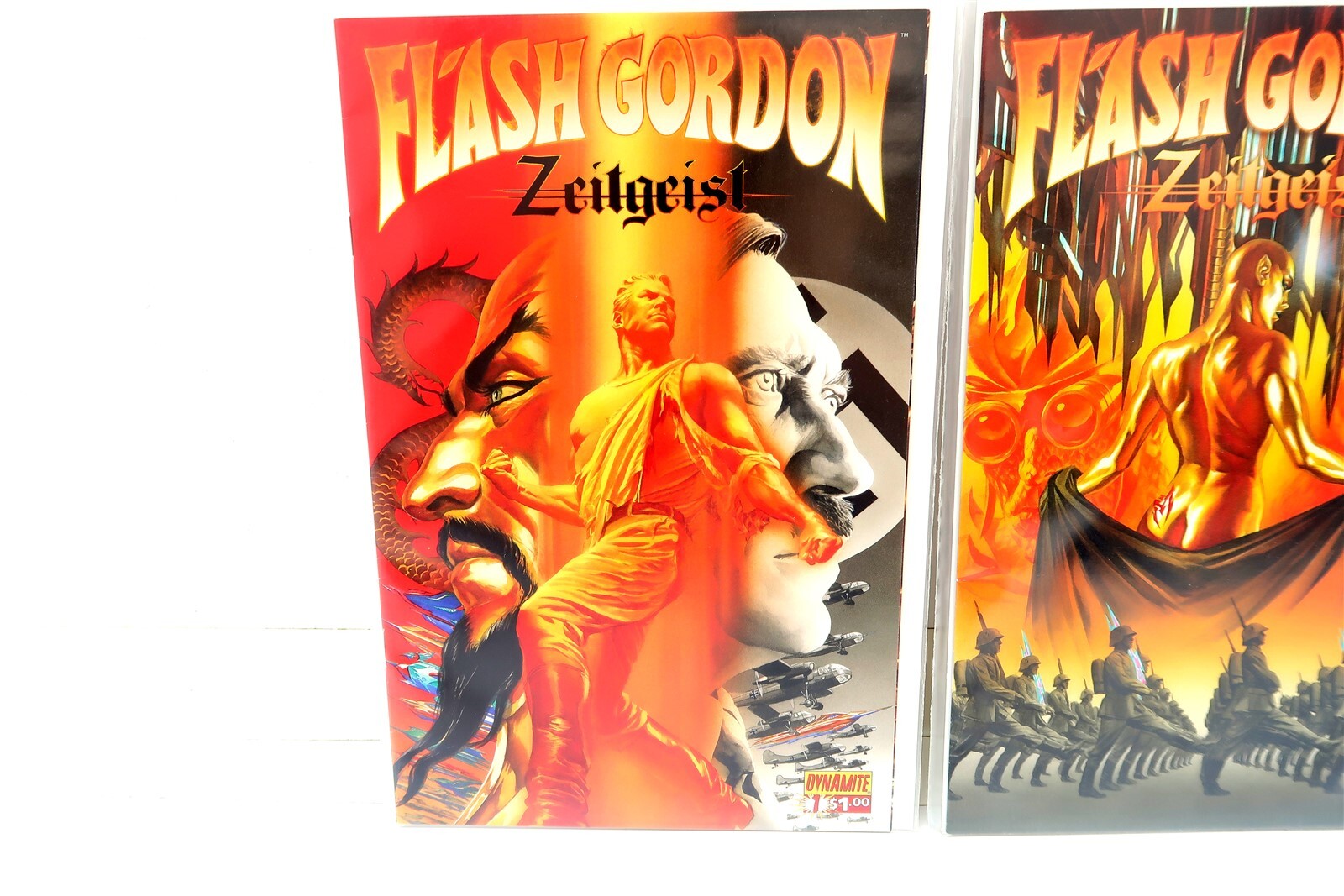 FLASH GORDON ZEITGEIST by Dynamite Comic Books 1-4 Run from 2011-2012
