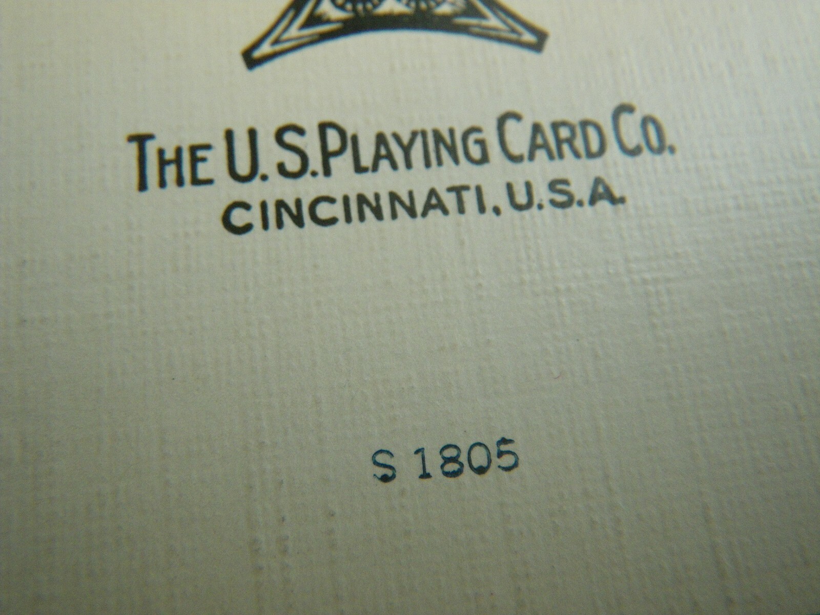 1930s White Cat Single Swap Playing Card Halloween Orange Black Polka Dot Bows