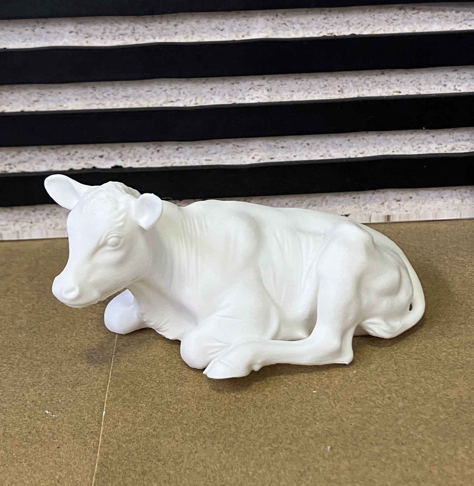 1:9 Traditional Lying Down Model Cow CALF 3D Print For Breyer Horses Cattle