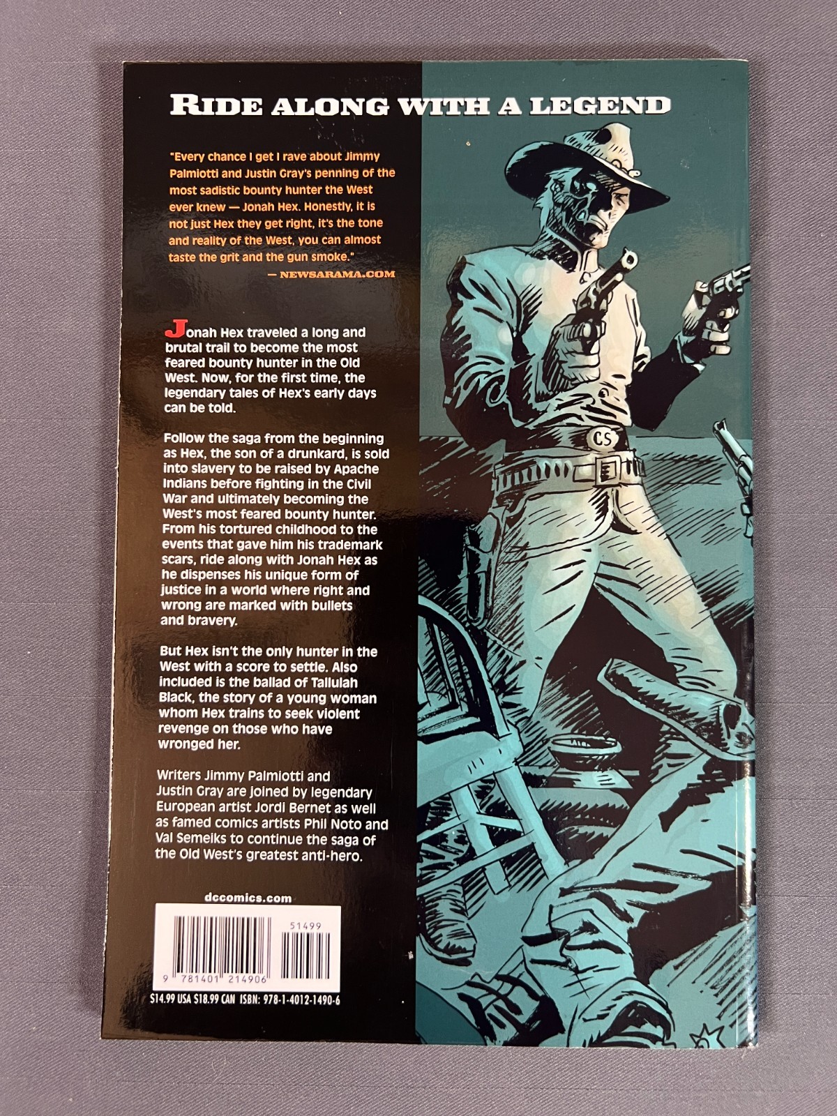 Jonah Hex Origins TPB 2007 issues #13 – 18 DC Comics Palmiotti Gray