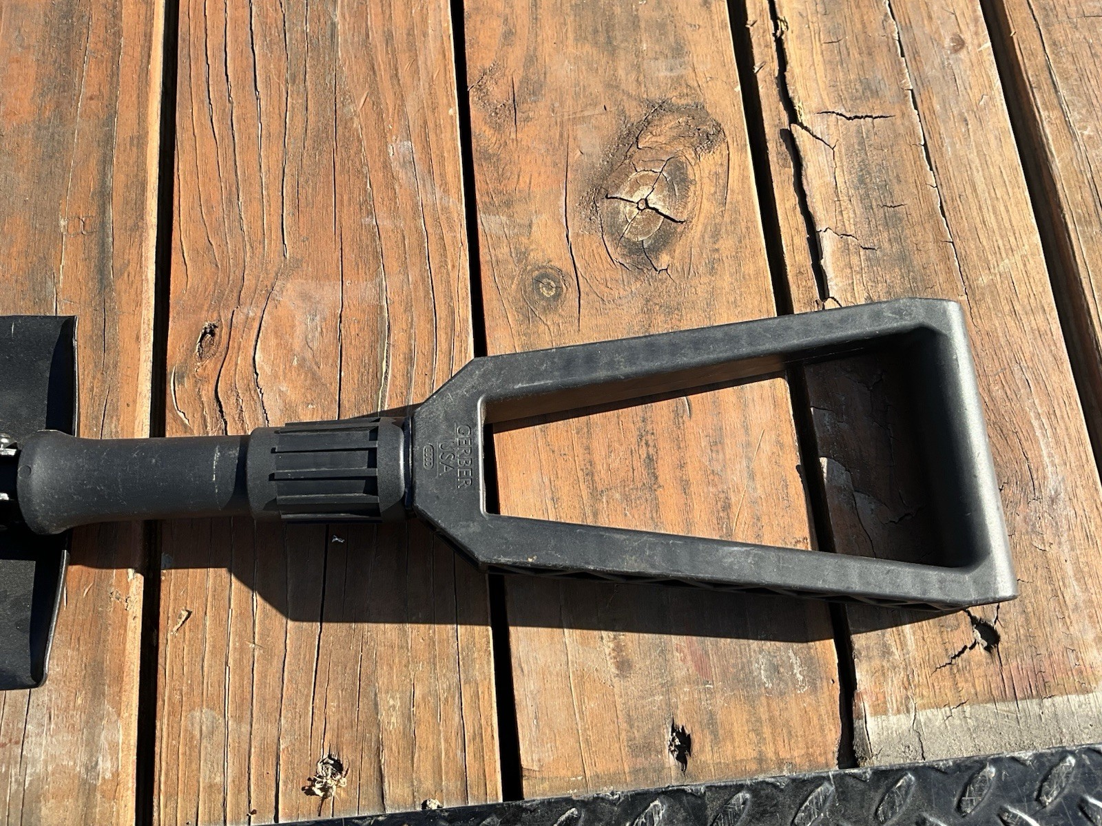 USED USGI GERBER E-TOOL TRIFOLD SHOVEL USA OFF-ROAD 4X4 JEEP UTV