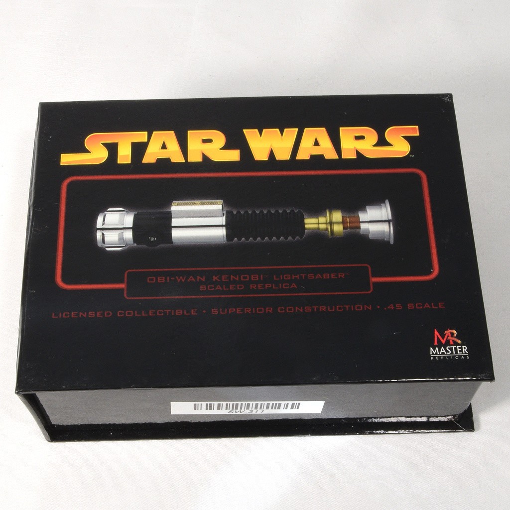 Star Wars Master Replicas Obi Wan Kenobi Lightsaber .45 Scaled Replica SW-311