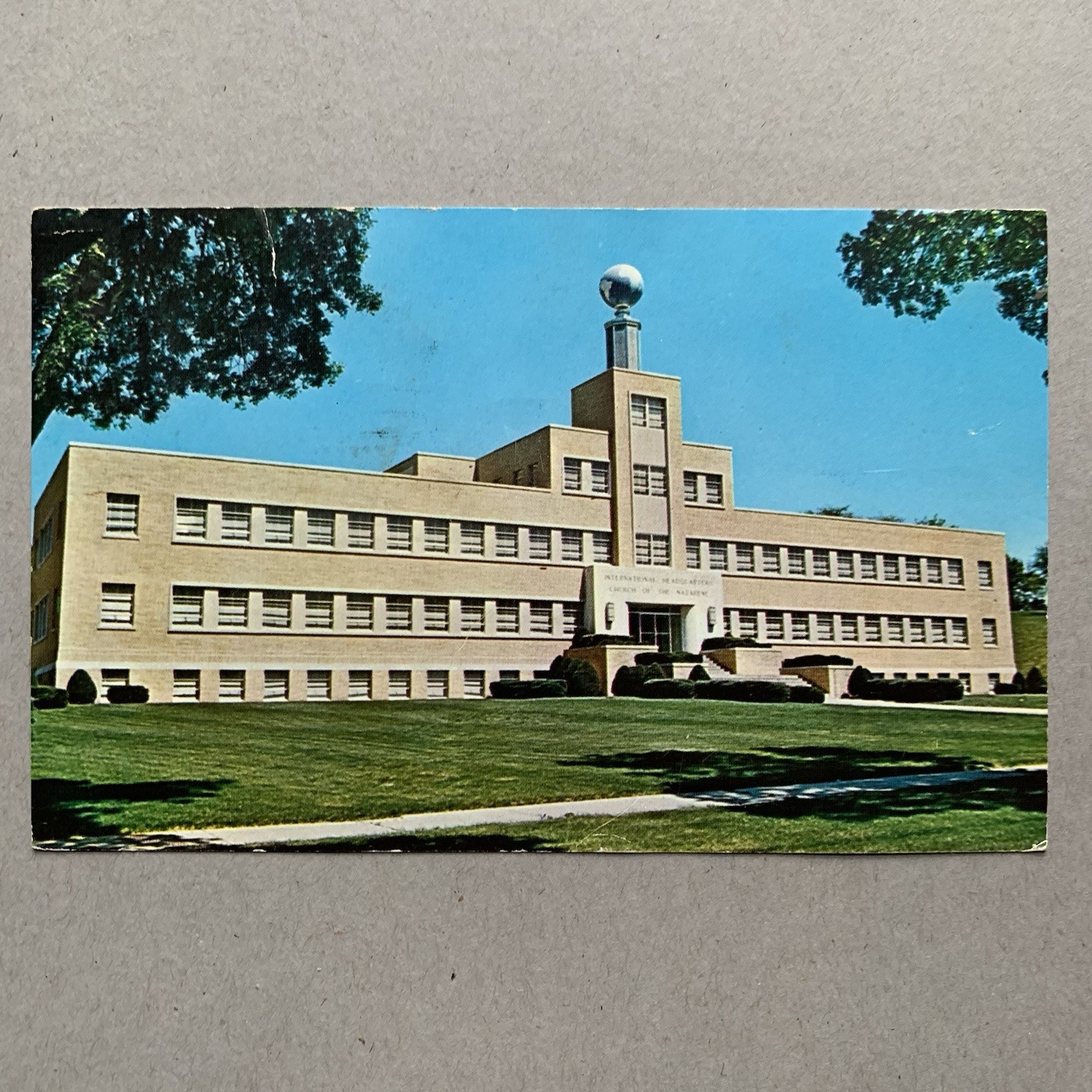 Kansas City Missouri International Headquarters Church of the Nazarene Postcard