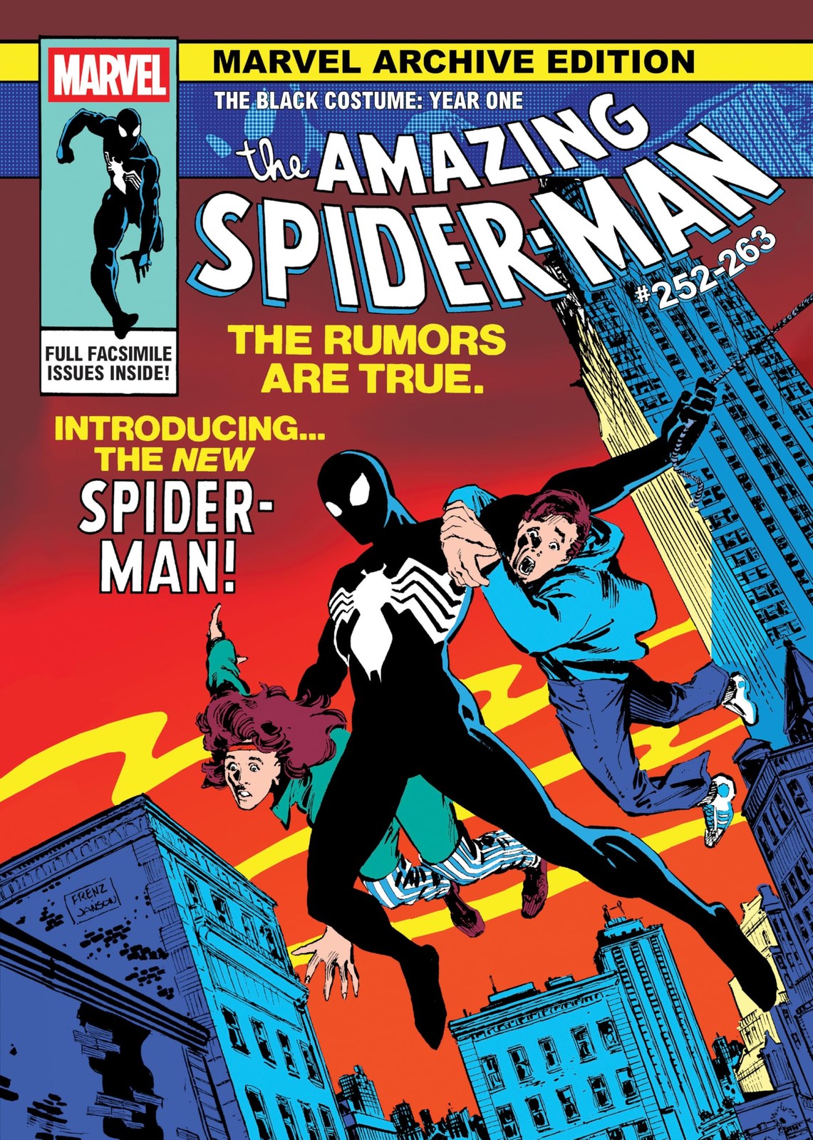 Amazing Spider-man Black Costume Marvel Archive Edition Gallery HC Marvel Comics