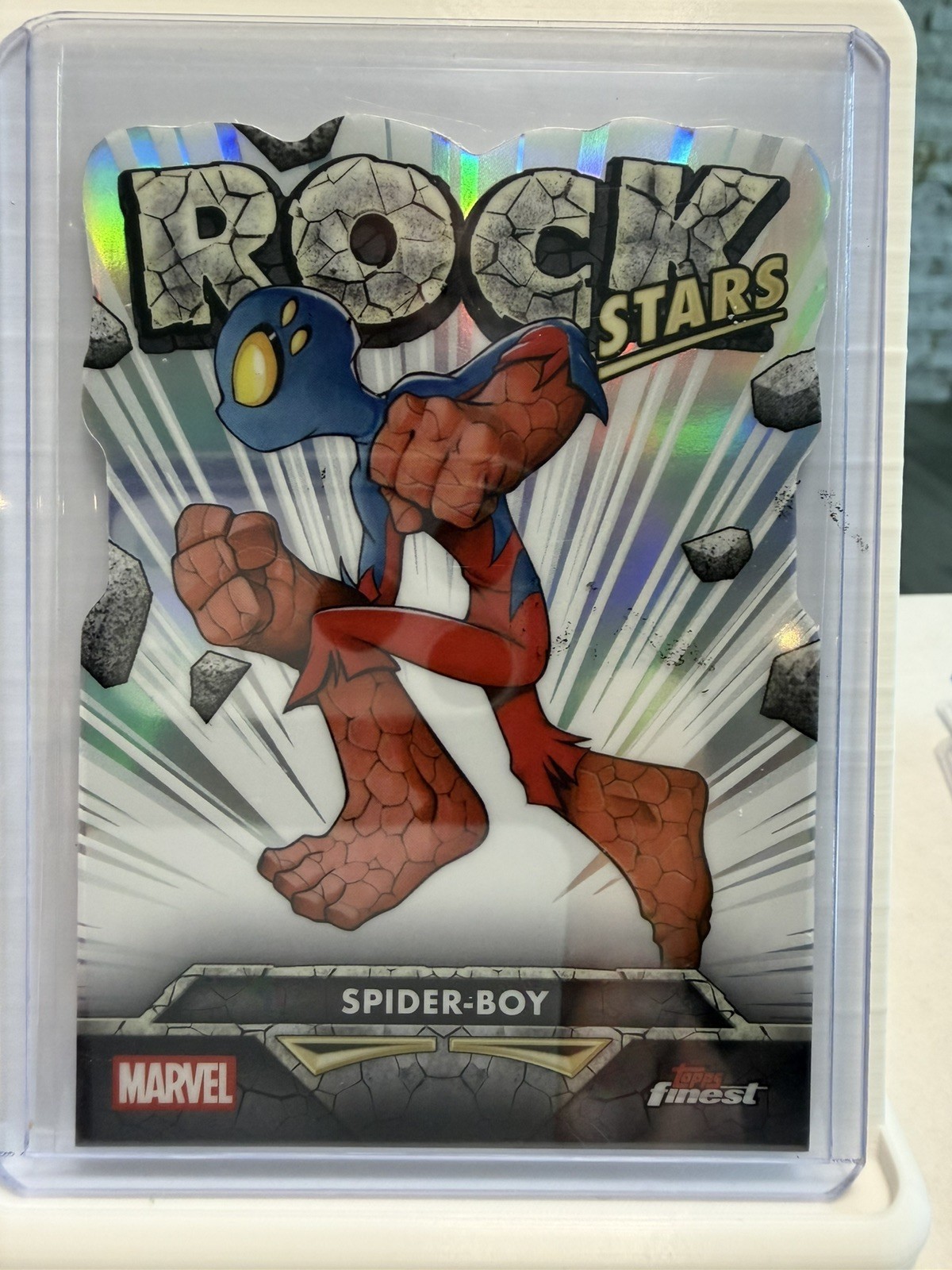 2026 Topps Finest Fantastic Four Spider Boy Rock Stars