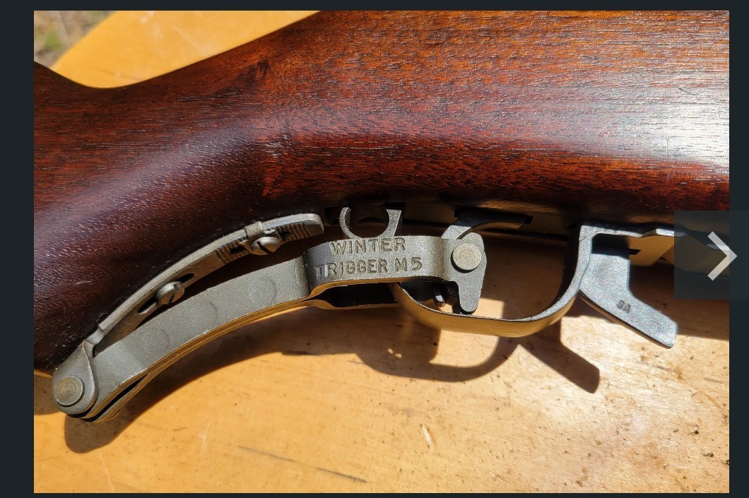 M1 Garand M5 Winter Trigger USGI NOS .