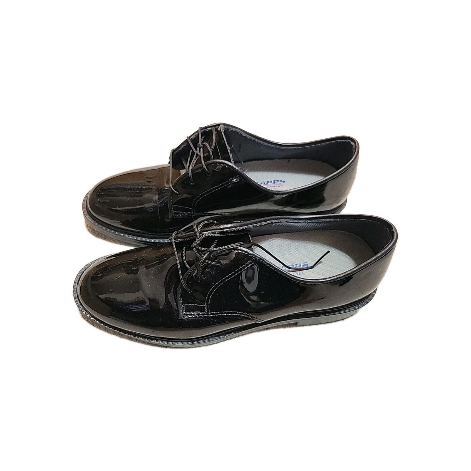 Capps AirLite GI Military Uniform Dress Oxford HIGH GLOSS Shoes Womens | 7.5