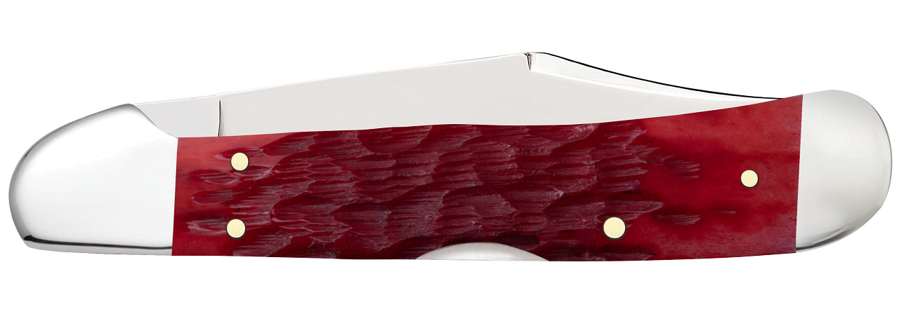 Case XX Knives Copperlock Dark Red Bone 31946 Carbon Steel Pocket Knife