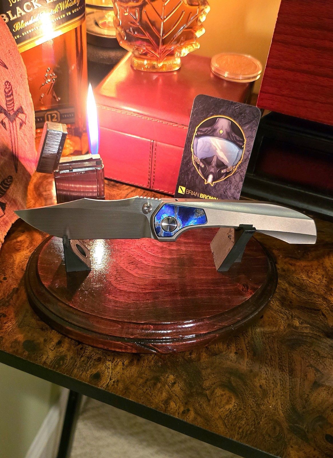 🌟NEW INTEGRAL V3 BRIAN BROWN KNIVES VANAX RAPTOR DEALER EXCLUSIVE ZIRCUTI 1of25