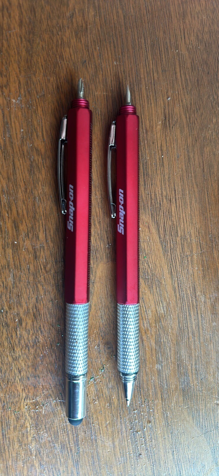 Snap On Tools Racing 7 in 1 pen multipurpose ruler Inches + Cm screwdriver level