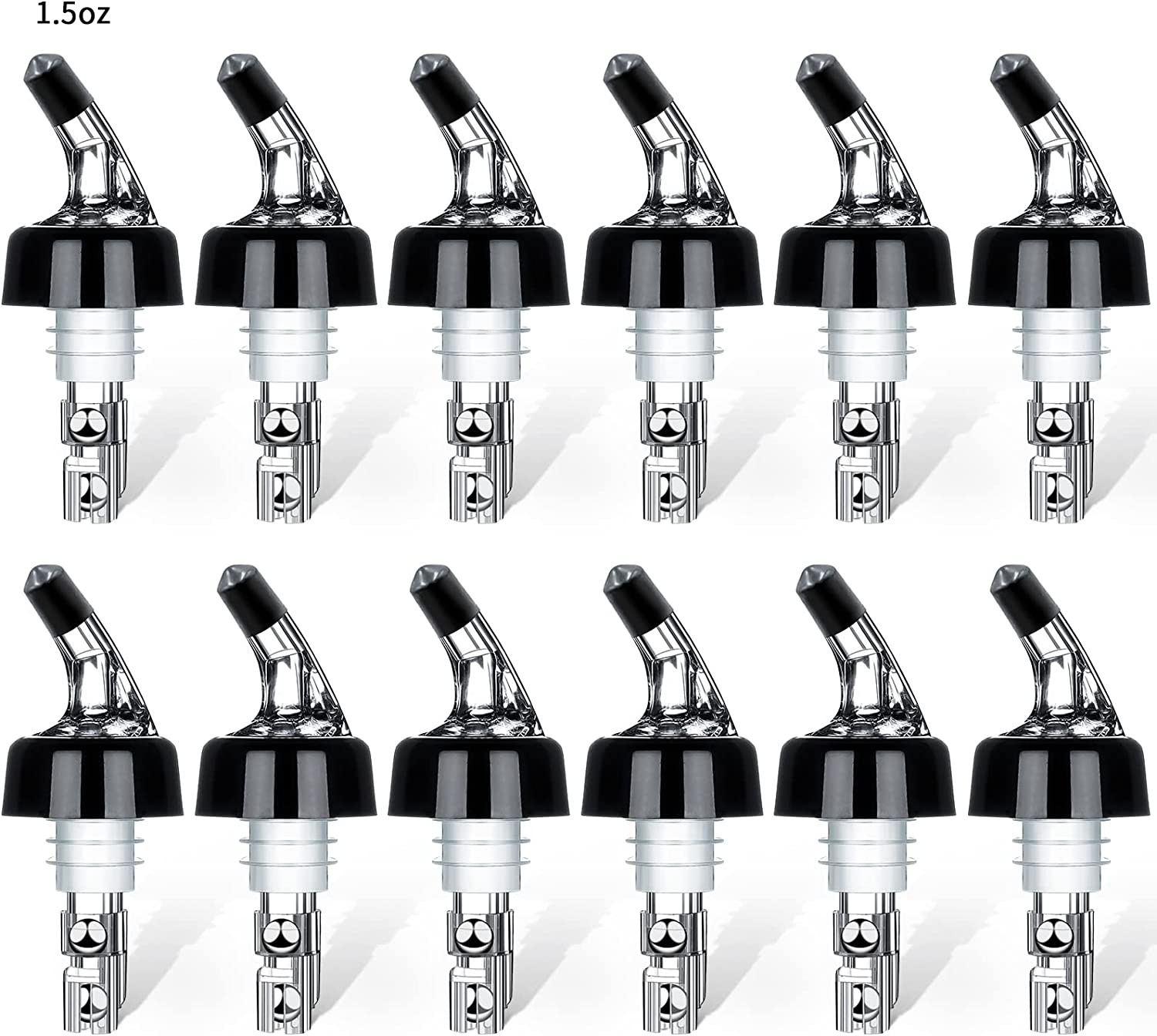 Automatic Measured Bottle Pourer – 1.5Oz/45Ml Quick Shot Spirit Measure Pourer D
