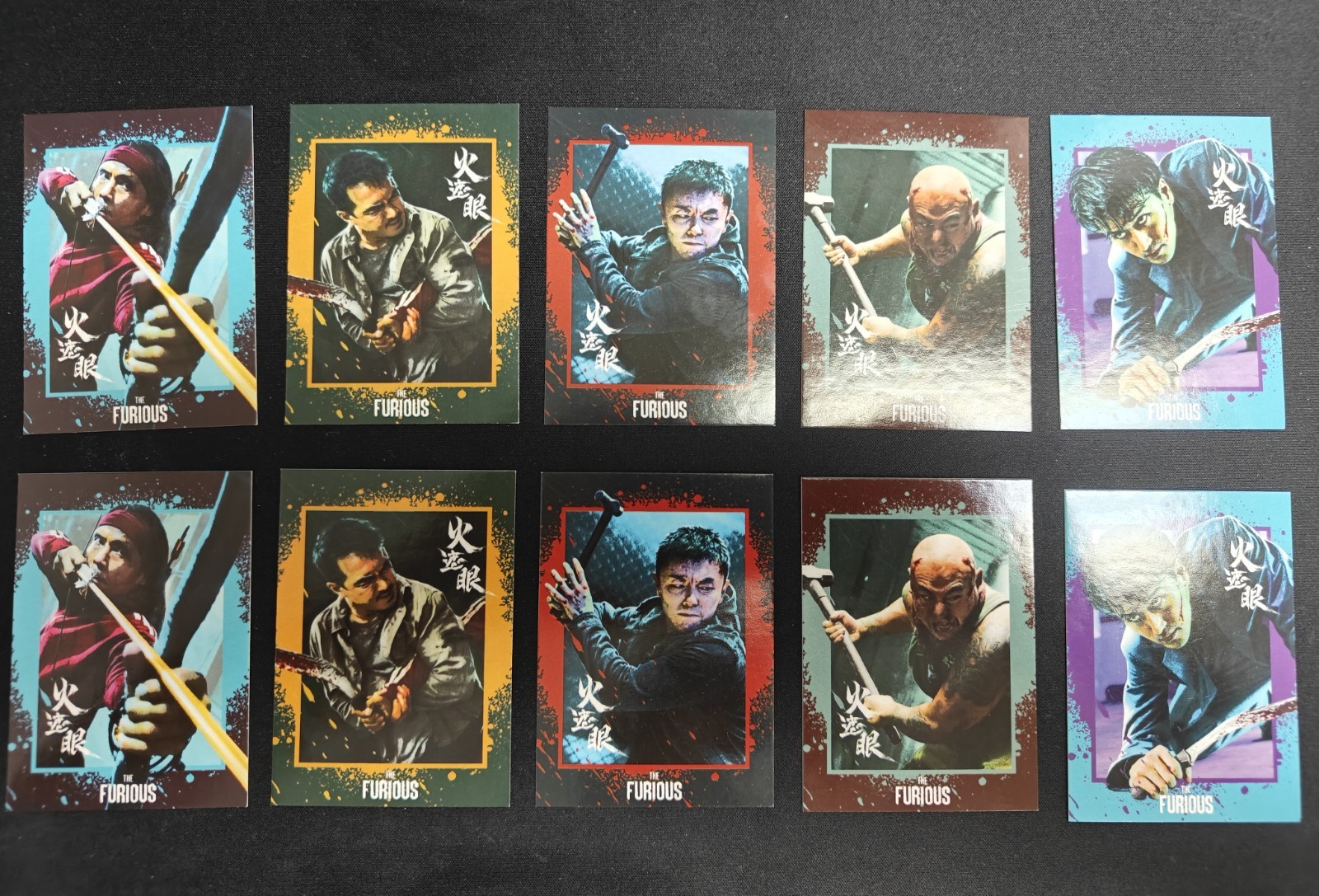 2x The FURIOUS – Movie Cinemark AMC Character Cards- Lot of 2 Full Set
