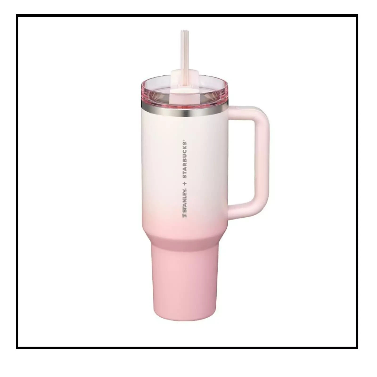 Starbucks Korea 2024 * SS Stanley Pink Quencher Tumbler 1183ml / FAST & SAFE