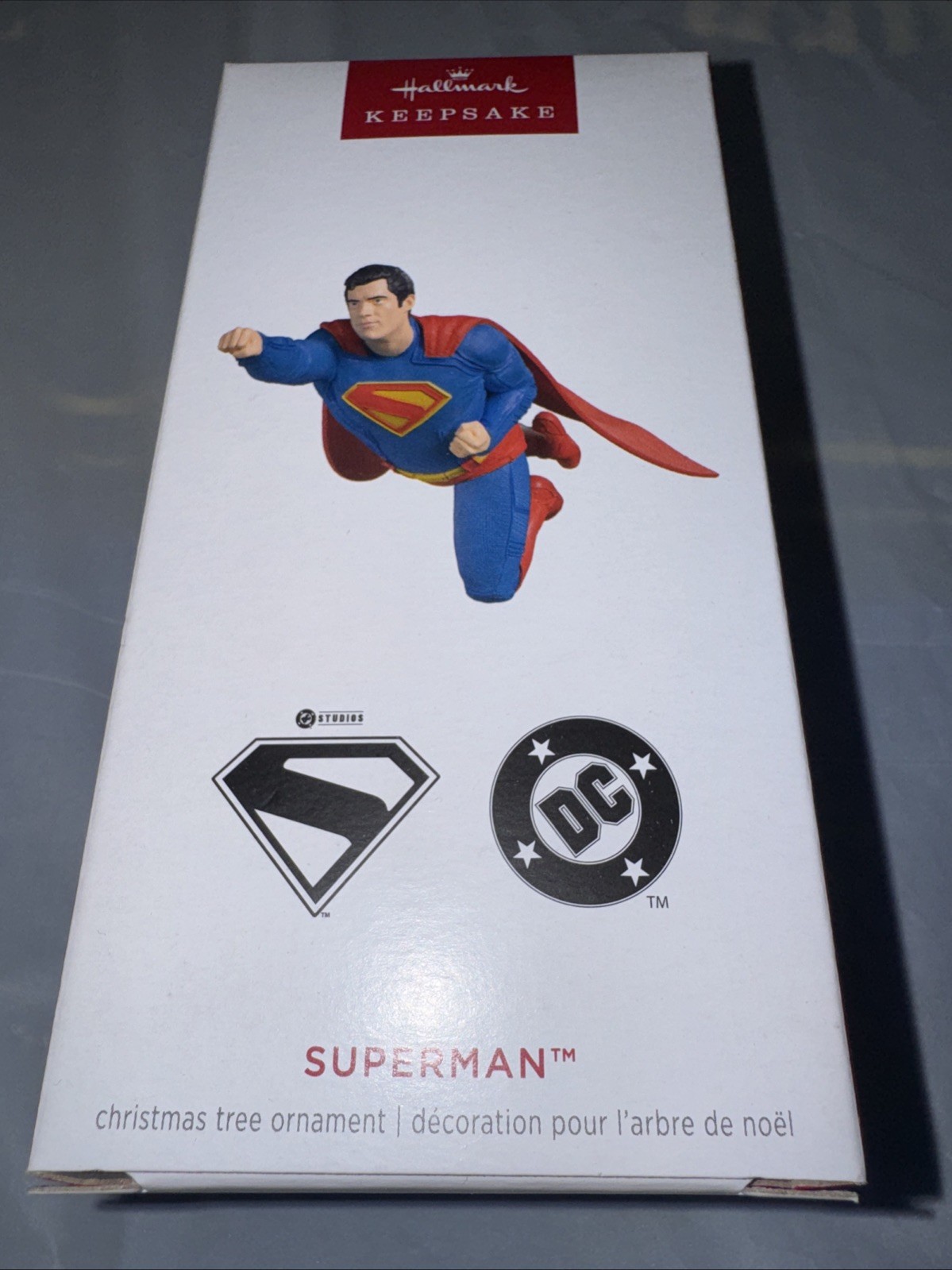 Hallmark Keepsake Superman Ornament 2025 DC Comics Christmas Tree Ornament