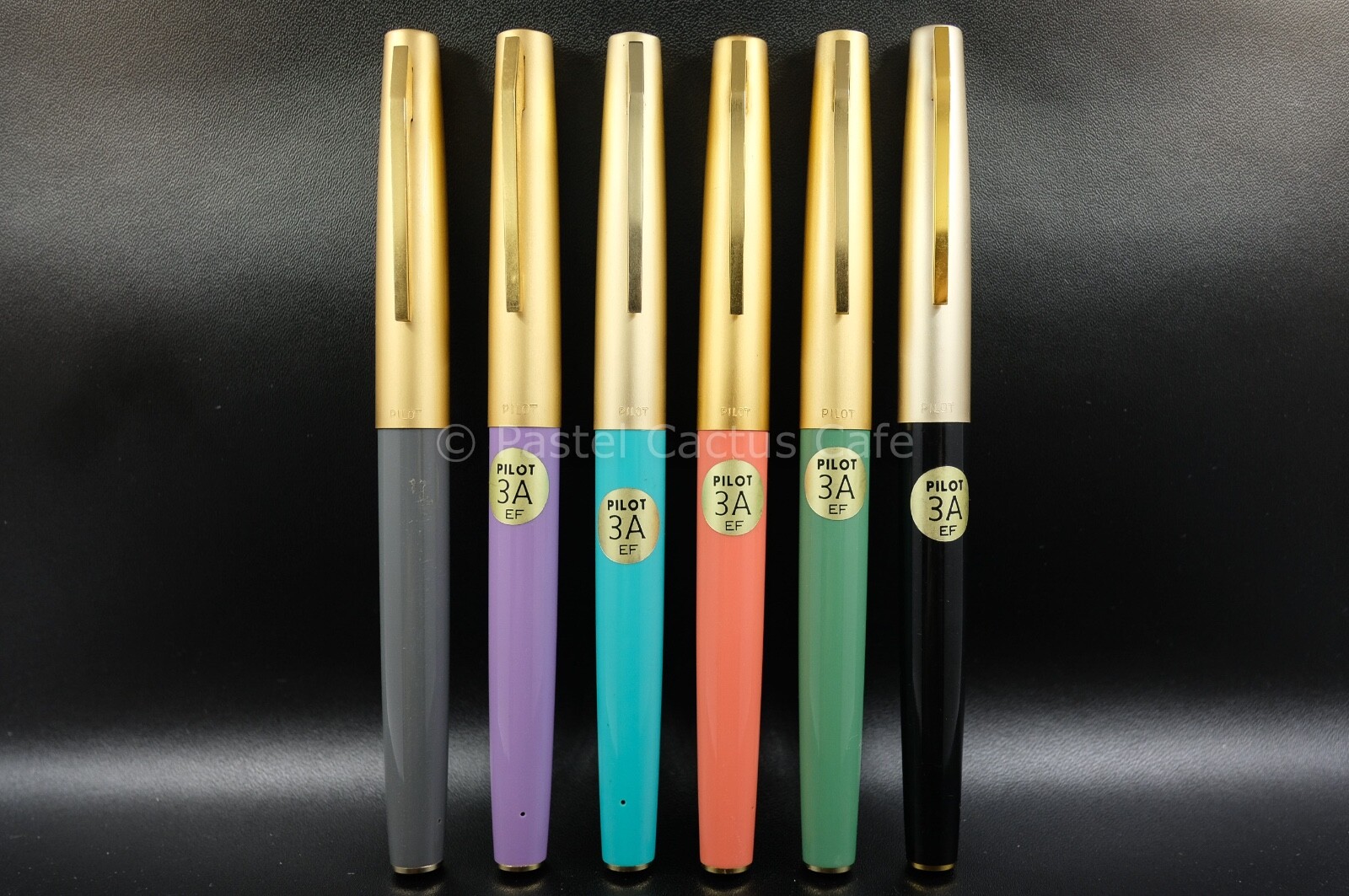 Pilot F “3A” EF Nib Fountain Pen 1970s Vintage NOS Rare Collectible Pastel Color