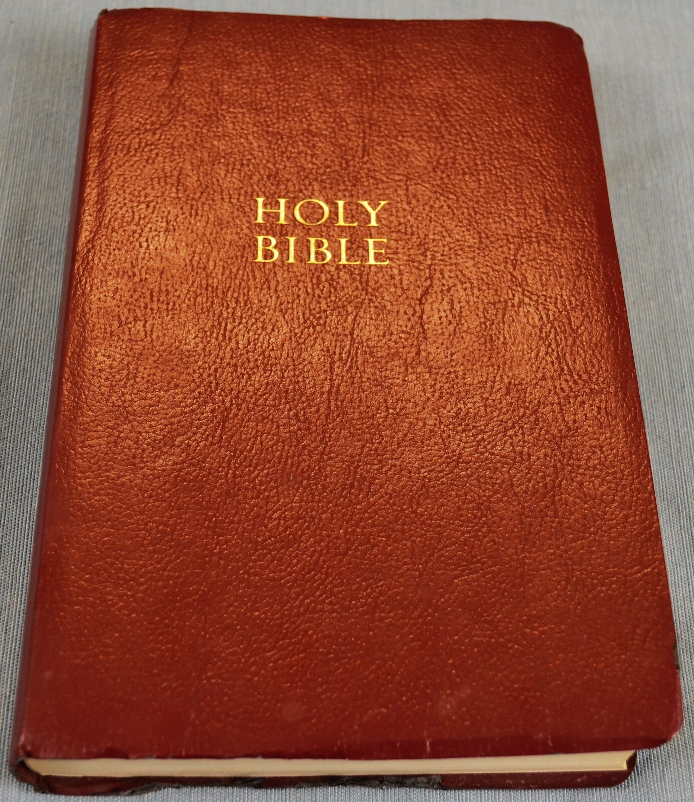 Bible Authorized King James Red Letter Edition 9″x6″