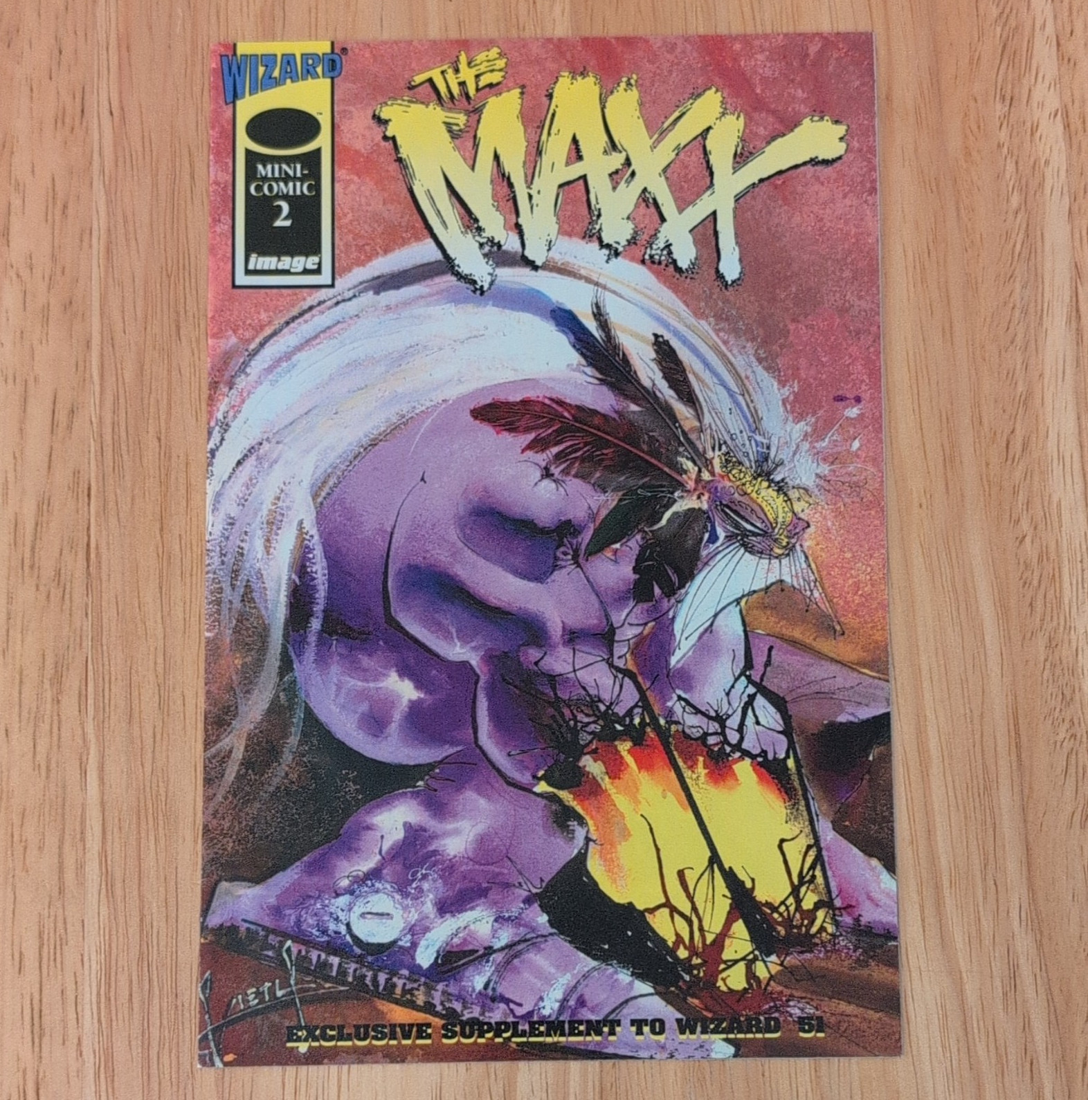 Image Comics The Maxx Wizard Mini-Comic #2 Wizard Exclusive Sam Kieth
