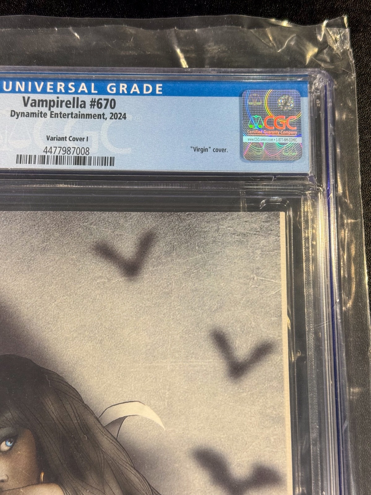 🧛‍Vampirella #670🧛CGC 9.8 MINT🧛Gunduz Virgin 1:15 Variant🧛FREE SHIPPING🧛