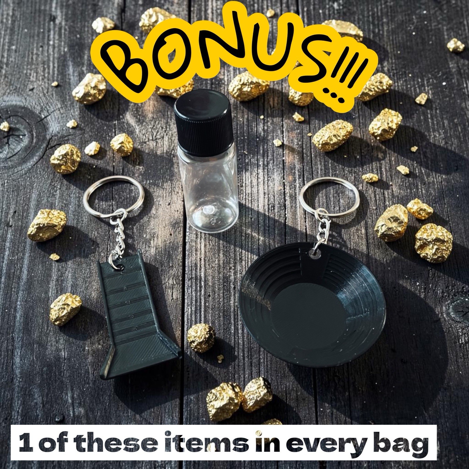 High Concentrate! Guaranteed Gold over 1/2 lb Pay Dirt – BUY 1 GET 1 FREE!