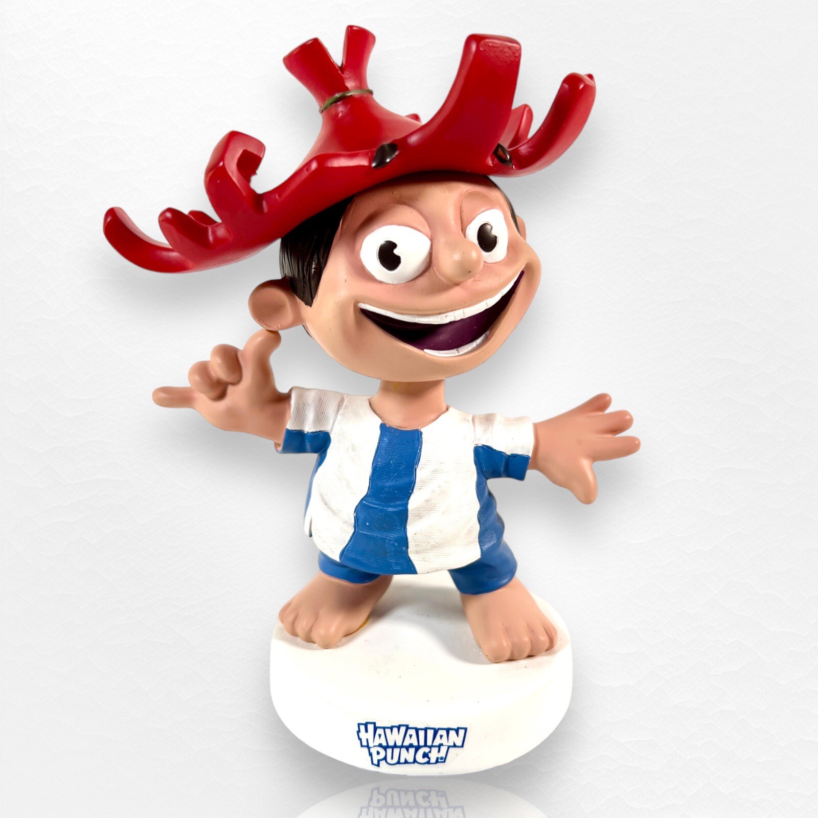 Punchy Hawaiian Punch Bobblehead 2003 Radium Reel FX Redesign Rare Promo Piece