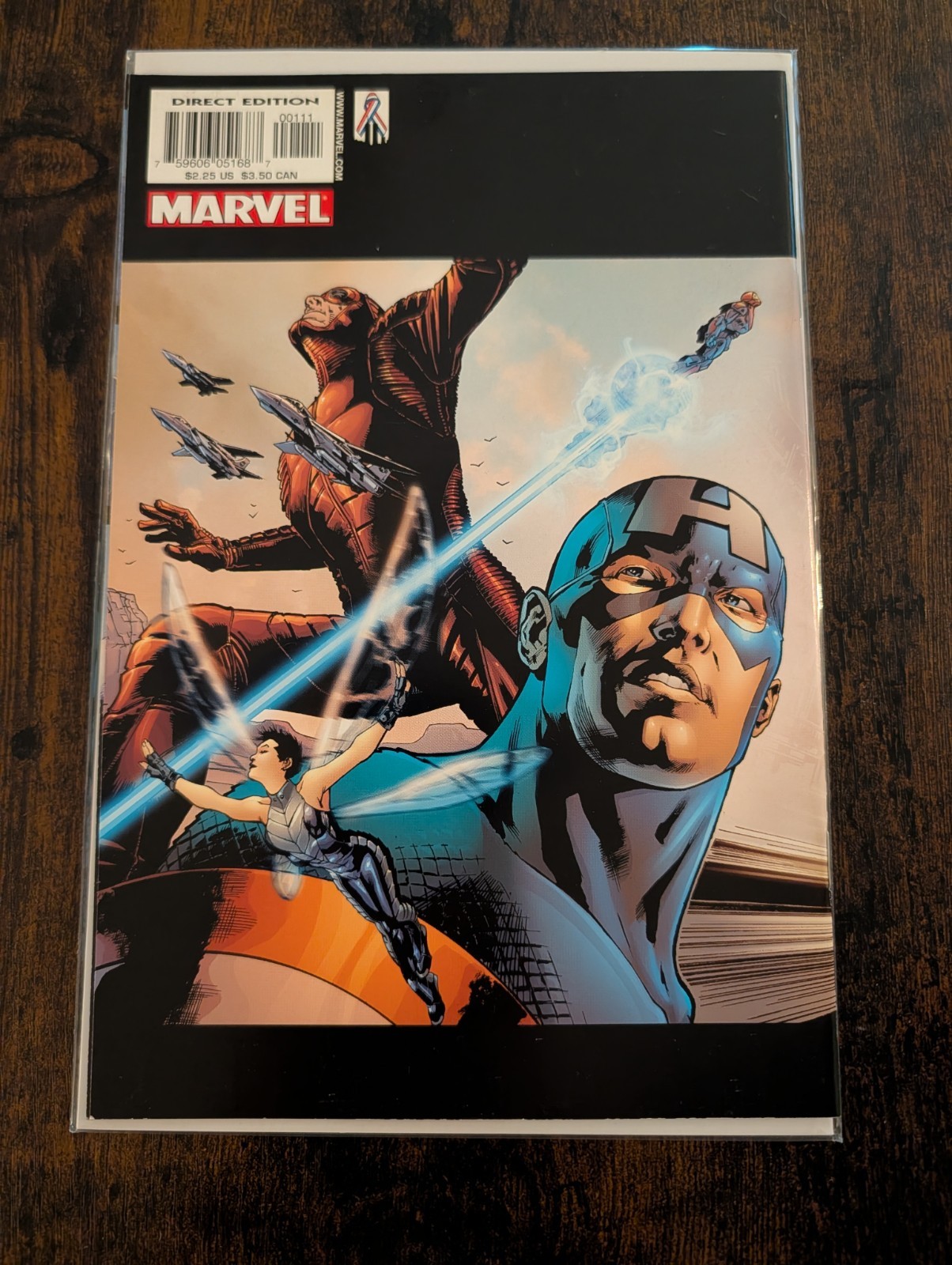 THE ULTIMATES 1 MARVEL 2002 MARK MILLAR CAPTAIN AMERICA IRON MAN THOR WASP HITCH