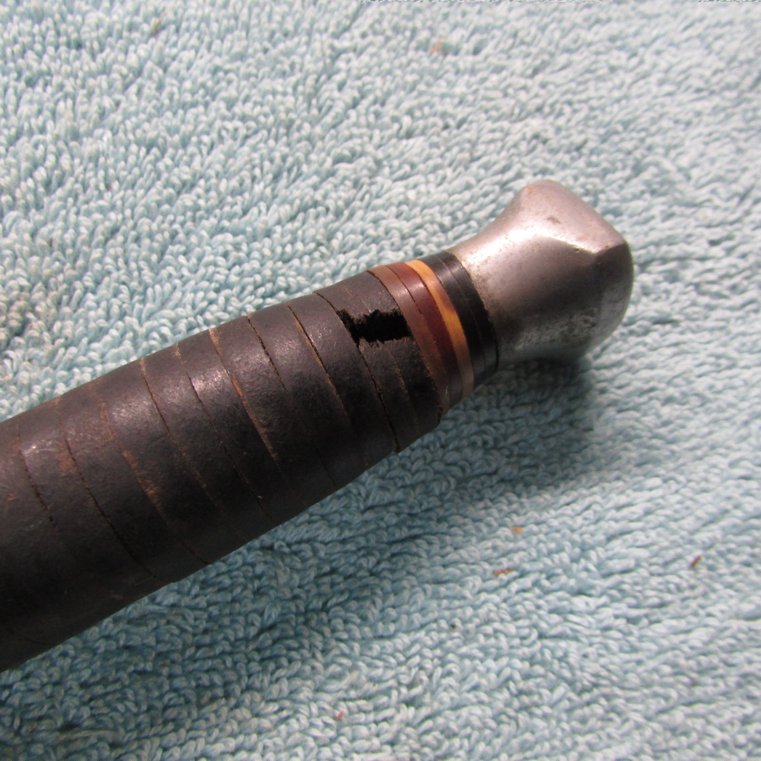 Ka bar Fixed Blade / Leather Handle 5” Blade