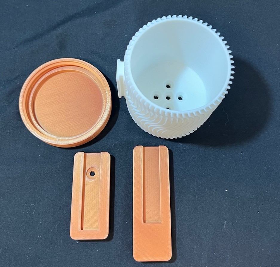 New Plastic Wall Planter/or Wall Lamp. Attractive Home Decor Piece.