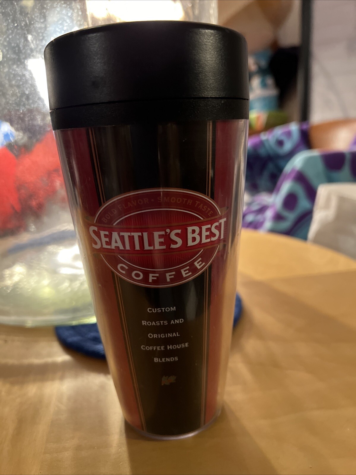 Seattle’s Best Coffee Tumblr 20oz With Lid Made In USA