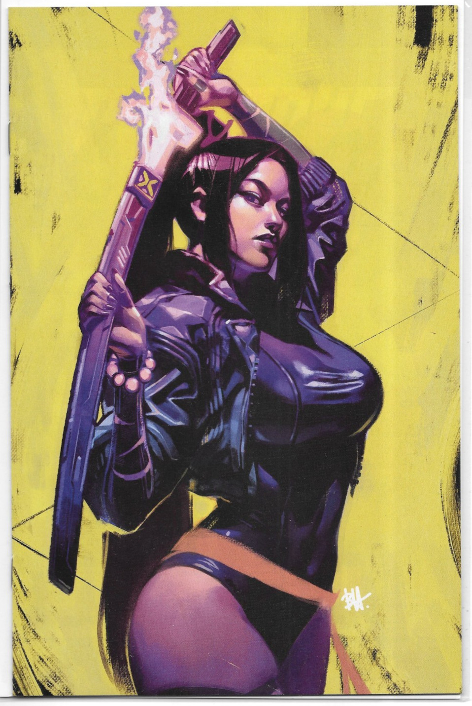 Psylocke #5 Ben Harvey 1:50 Virgin Variant Cover NM Marvel Comics RARE HTF X-Men