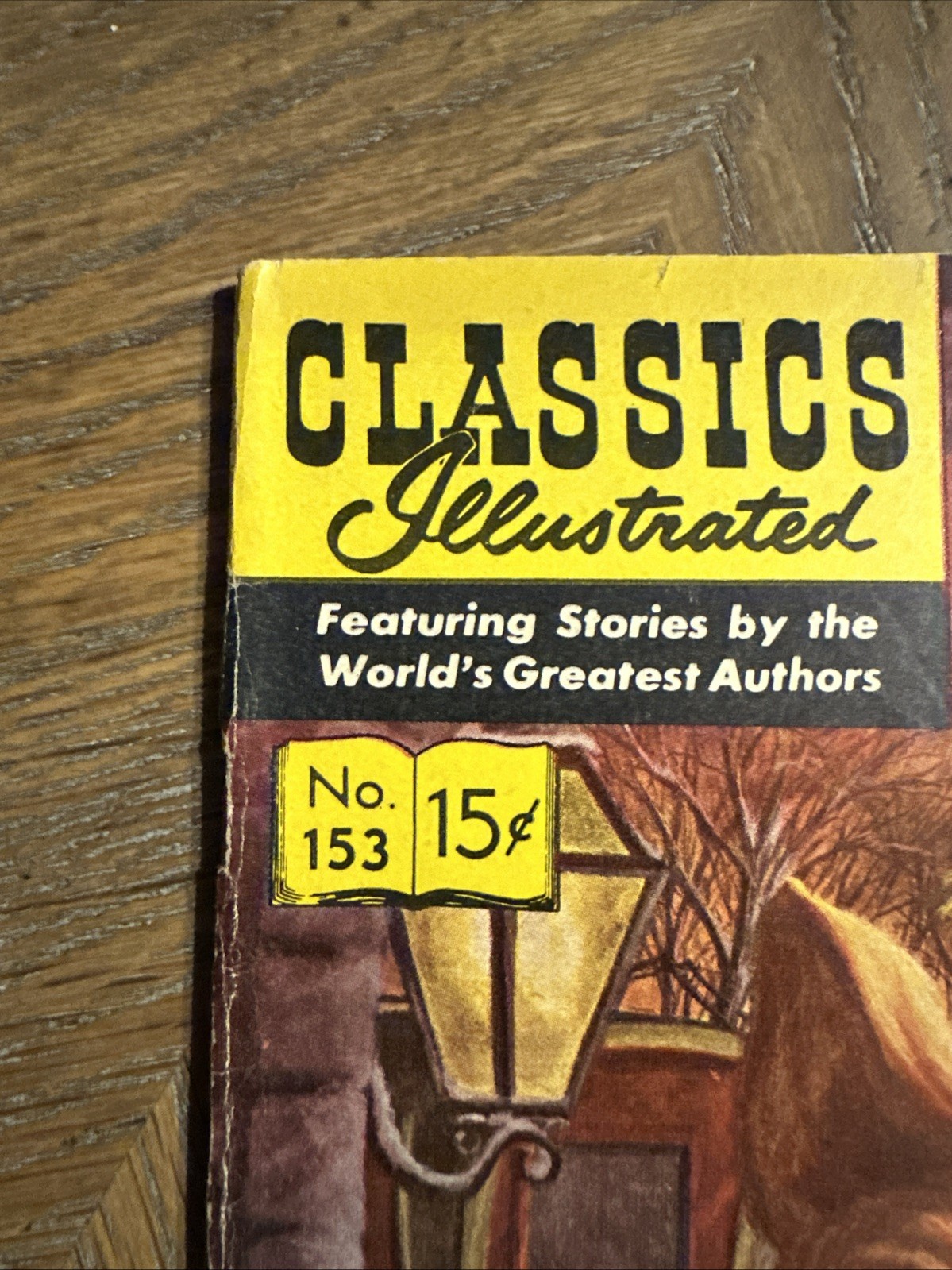 Classics Illustrated #153 The Invisible Man Comic Book H.G. Wells