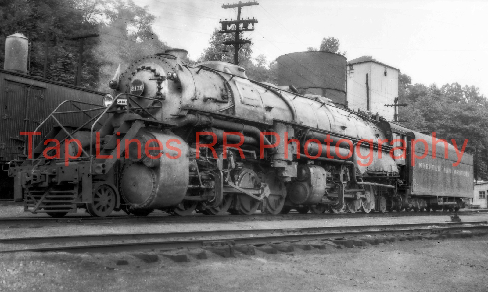 Norfolk & Western #2118 2-8-8-2 1-4-1936 Roanoke #254 -1930 New 5×8 Photos