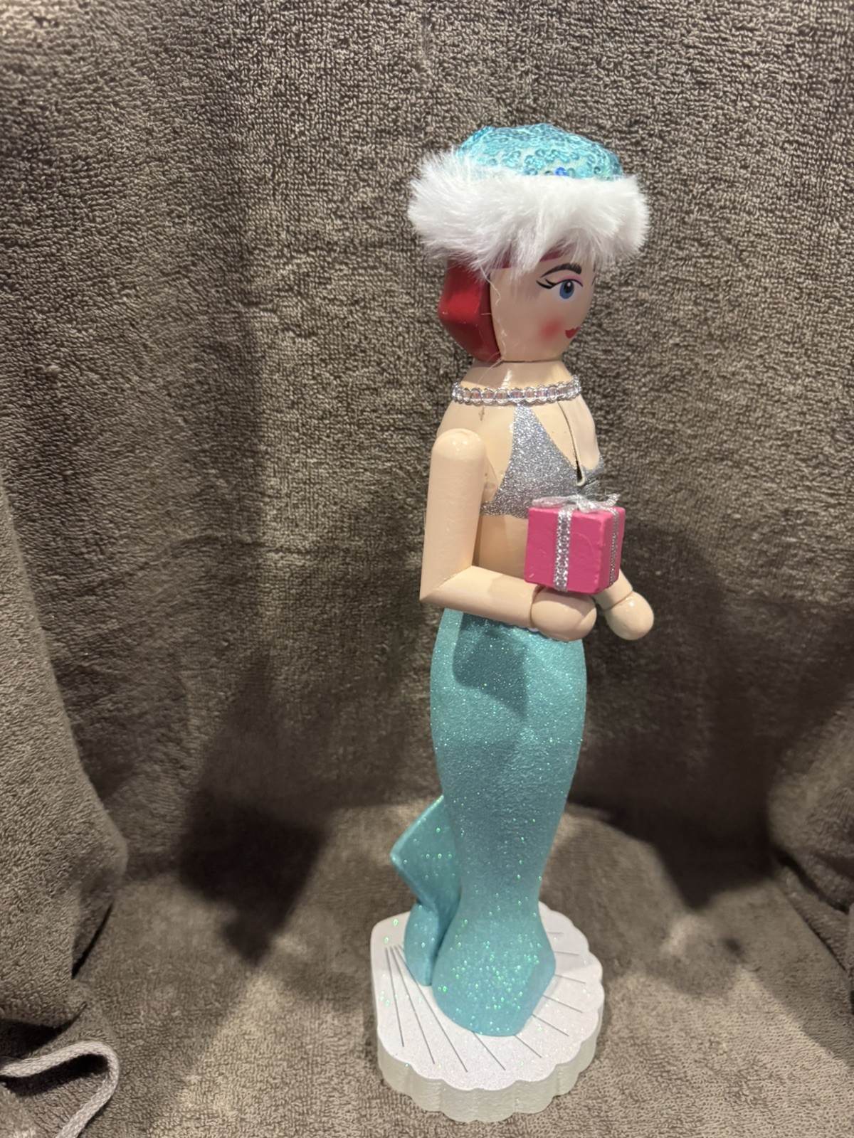 North Pole Trading Co. Nutcracker Holiday 14″ Mermaid