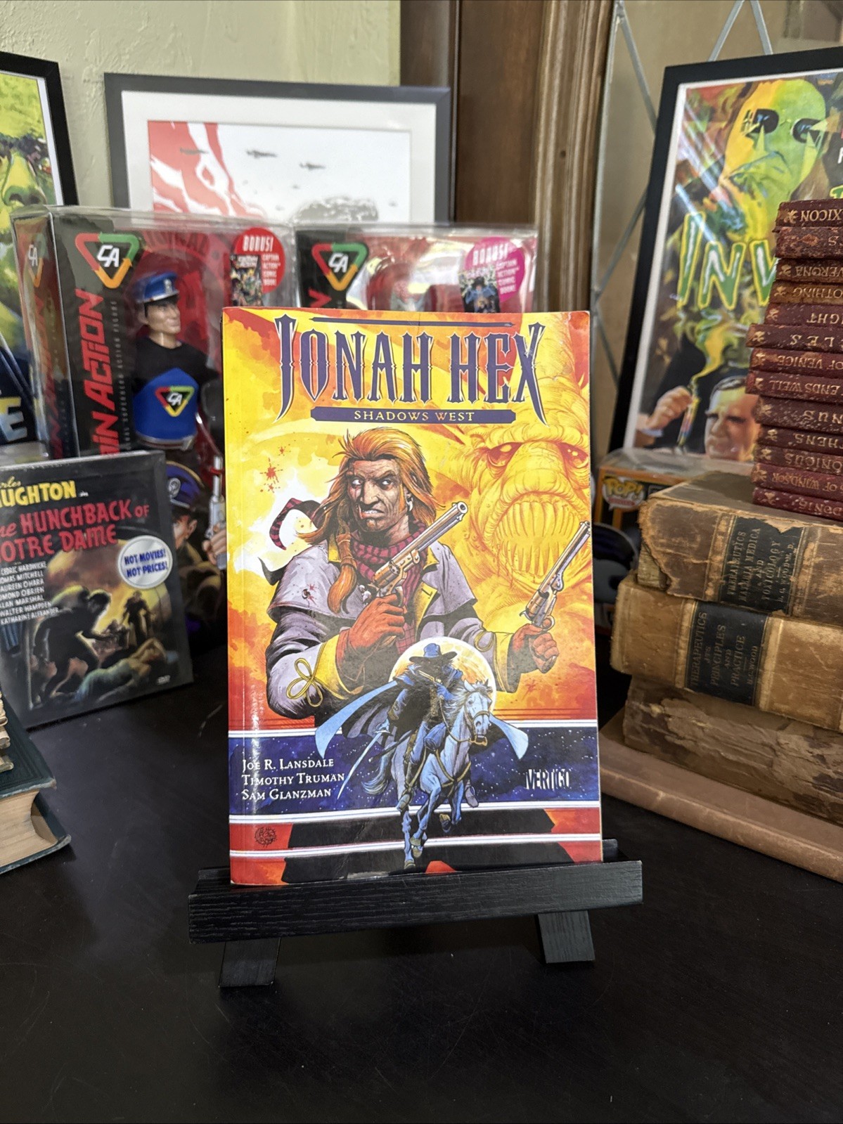 Jonah Hex SHADOWS WEST Joe Lansdale Tim Truman 2014 DC Vertigo OOP 1999 TPB