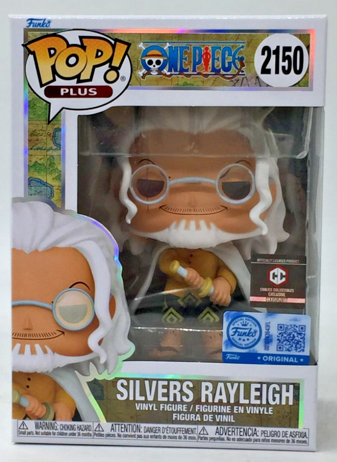 Funko Pop! One Piece PLUS Silvers Rayleigh #2150 Chalice CC EX Funko SE W/PP