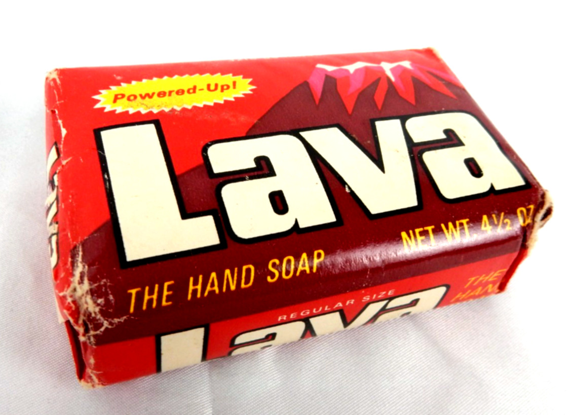 Vintage 1970’s Lava Hand Soap Bar 4.5oz Movie Prop Collectible