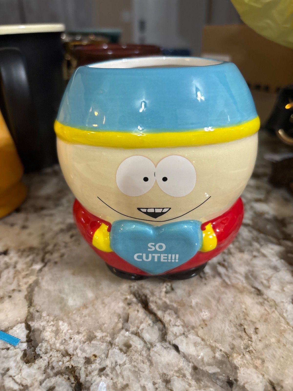 Zak Designs South Park ceramic coffee mig deat. Eric Cartman”