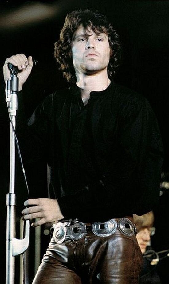Navajo Copy JIM MORRISON Stamped Silver First Phase Style Concho Belt High Shine