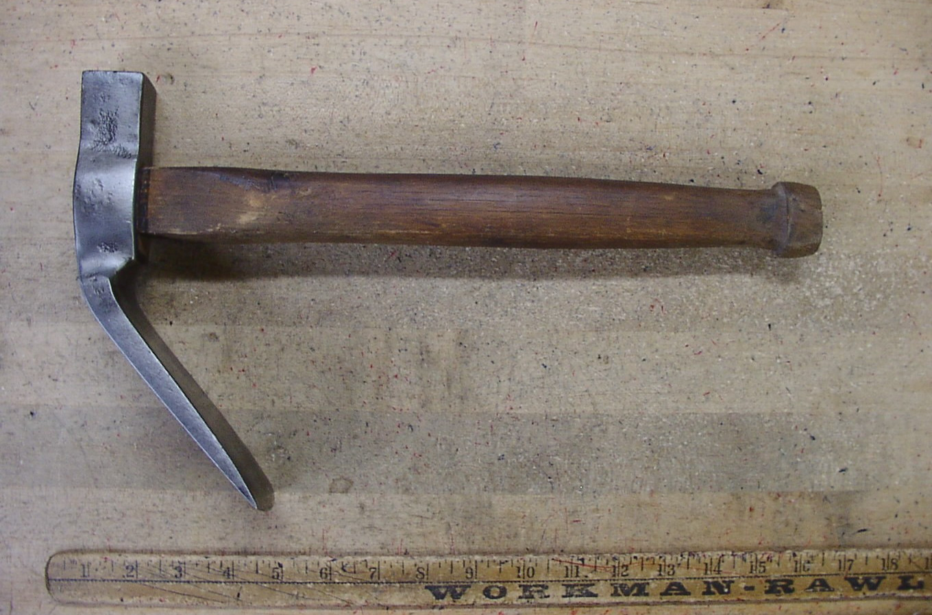 Beautiful Vntg Unbr. Quality Adze,3lbs. 9.1oz.,8-3/8″ Head,3-5/16″ Edge,XLINT!