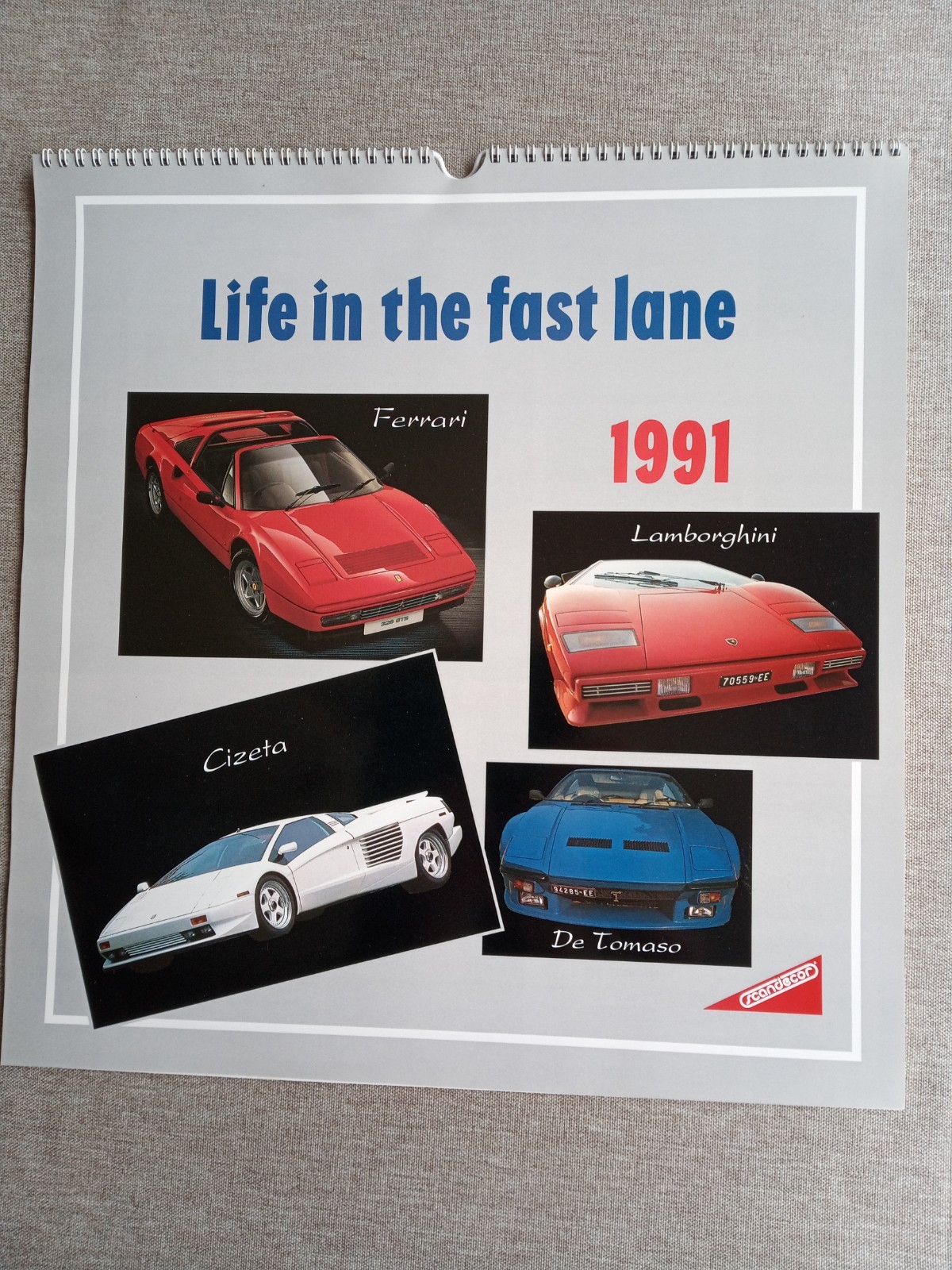 LIFE IN THE FAST LANE CALENDARS