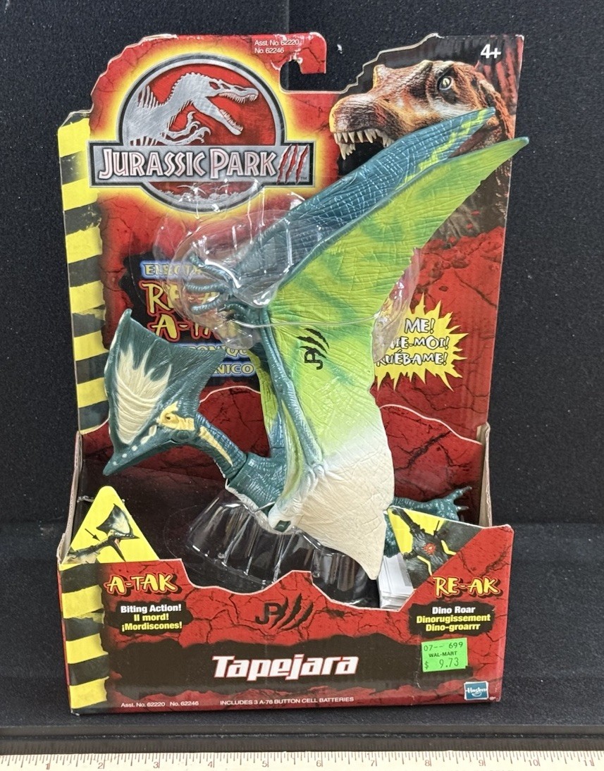 Jurassic Park III mint in box fully functional Tapejara