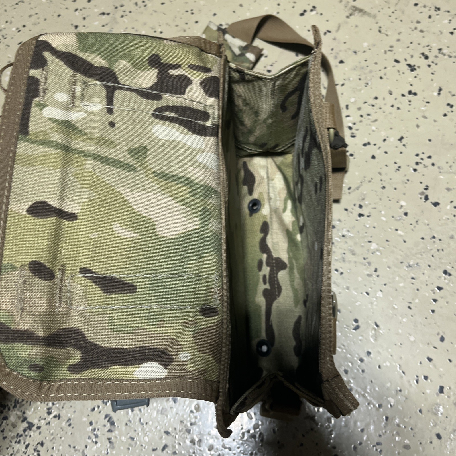 Bulldog Equipment 300rd 7.62 Ammo Belt Bag Multicam OCP SAW Shoulder Sling Purse