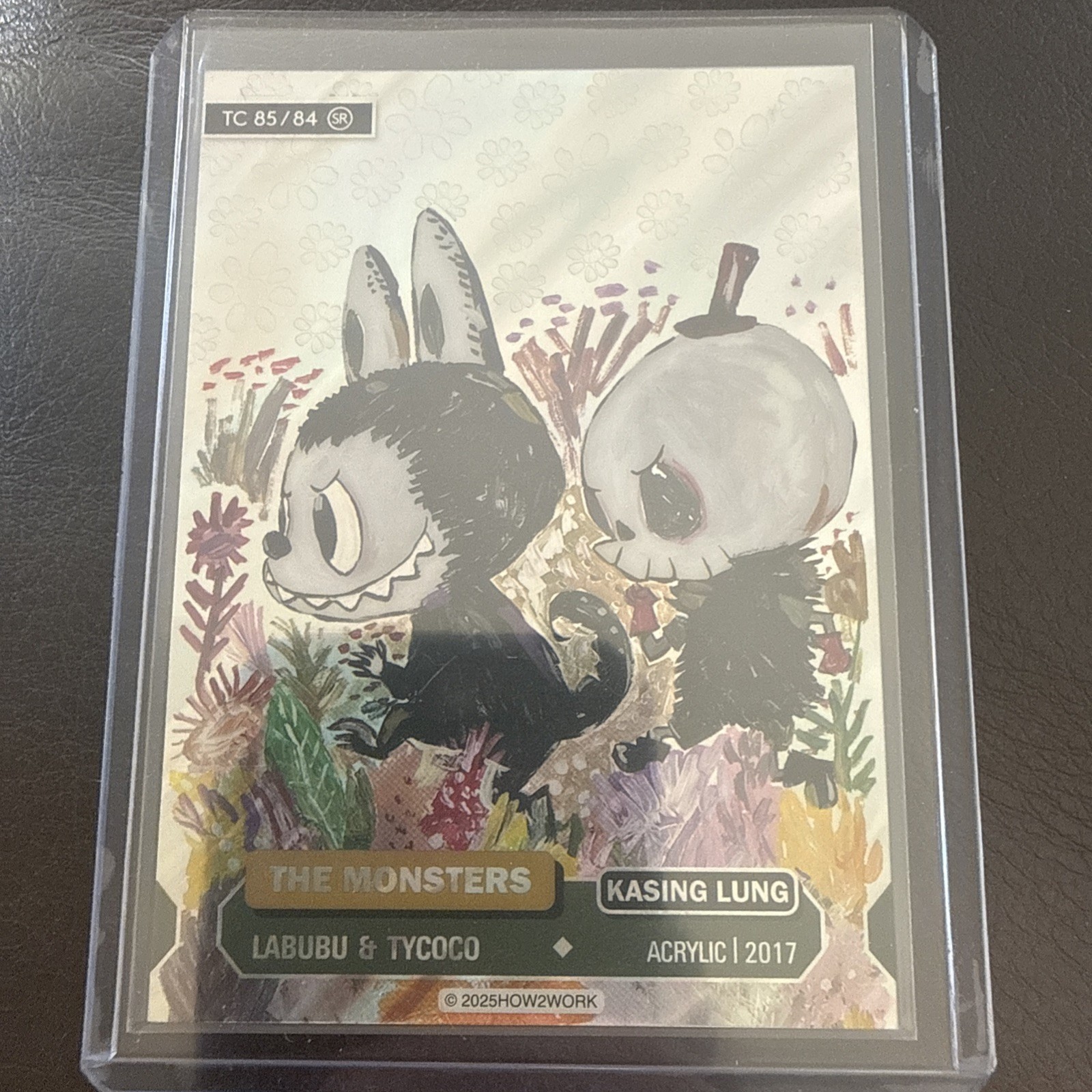 2025 How2work The Monsters Series#3 Trading Cards TC 85/84 SR
