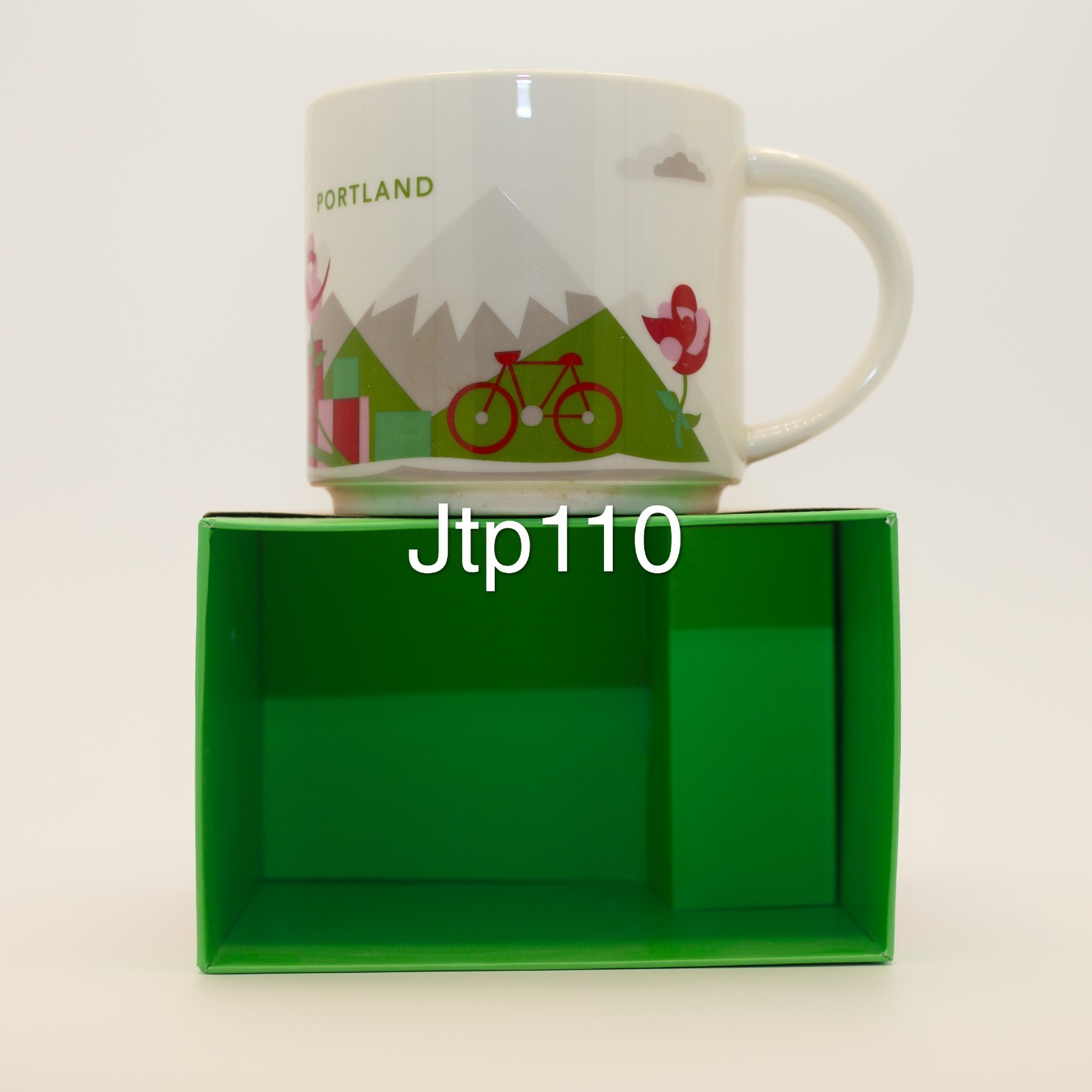 Starbucks Collectible city Portland Mug You are Here discontinued 14 oz