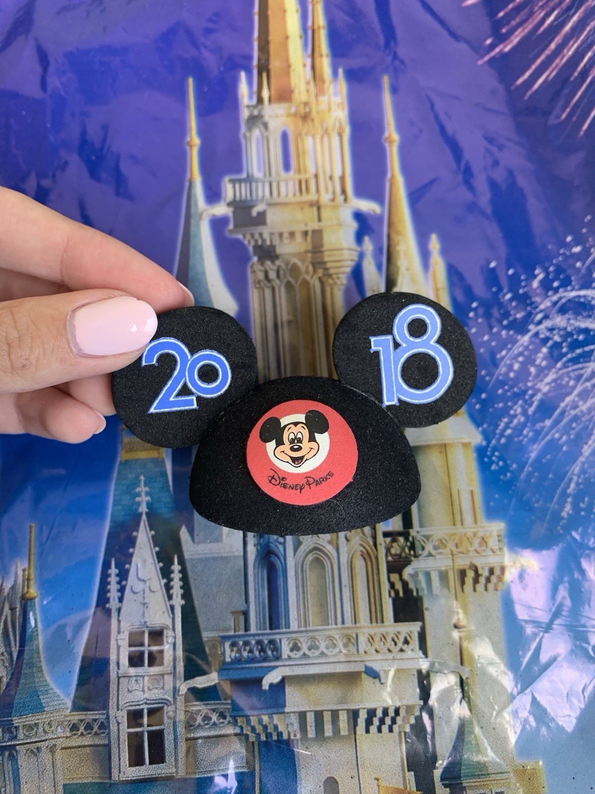 Disney Parks Mickey Mouse Ears Hat Car Truck Antenna Topper New