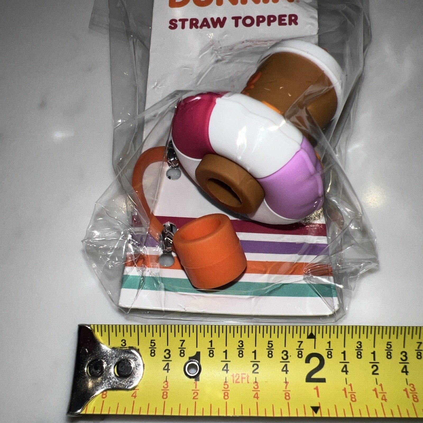 NEW ~ DUNKIN’ Pool Float Straw Topper ~ Dunkin Donuts 2026 Summer Merchandise